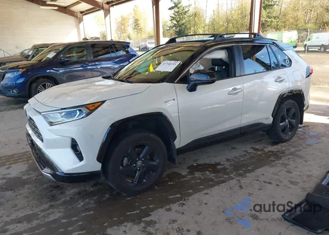 2020 Toyota Rav4 Hybrid Xse from USA, damaged, VIN JTMEWRFV8LD541936